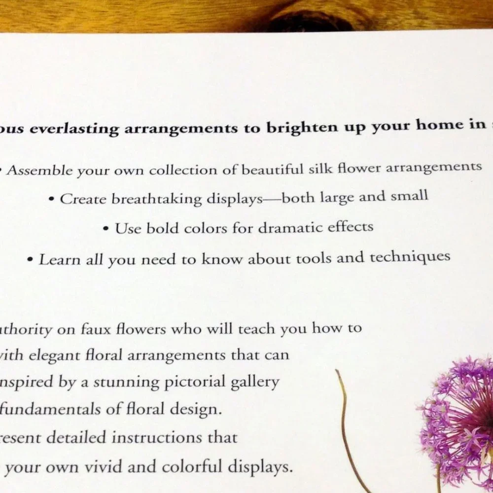 New Faux Flowers Decoration / Crafts / Home Decor